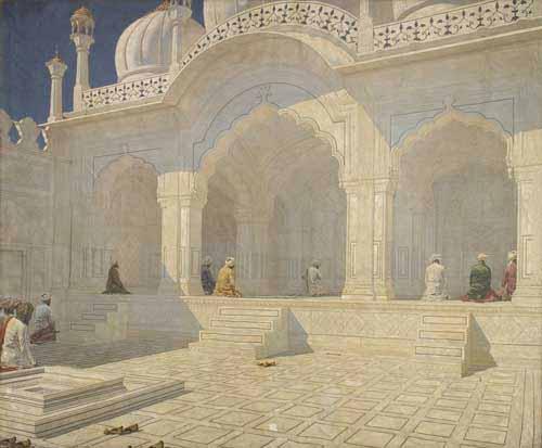 Vasily Vereshchagin Pearl Mosque oil painting image